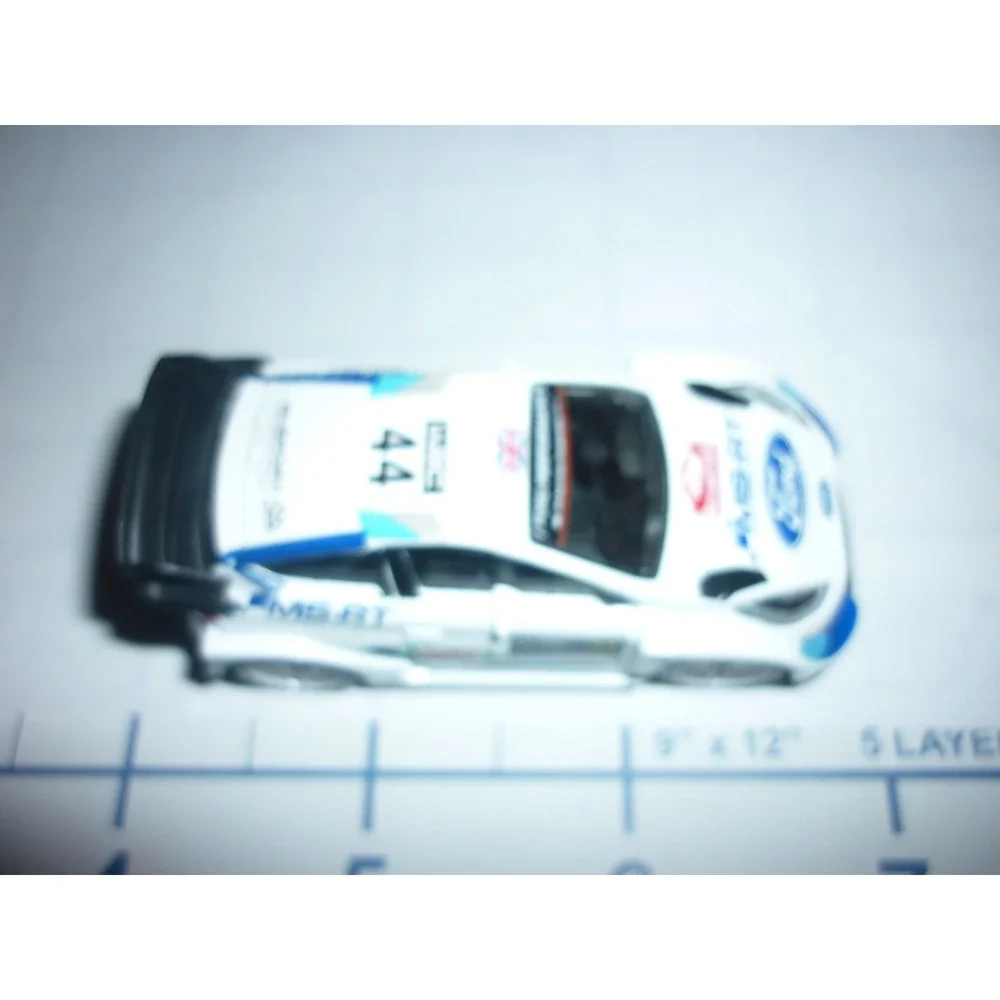 Hot Wheels Ford‎ Fiesta WRC Rally Car #44 White Blue M-Sport Castrol Diecast Toy